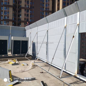 Barriera sonora autostradale ponte rialzato ferroviario schermo di isolamento acustico residenziale parete di isolamento acustico - Product Image 5