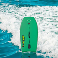 Meilleures offres 37 pouces Bodyboard avec EPS Core Planche de surf Mousse Surf Body Board Piscine Swim Float Custom Premium Bodyboard avec laisse