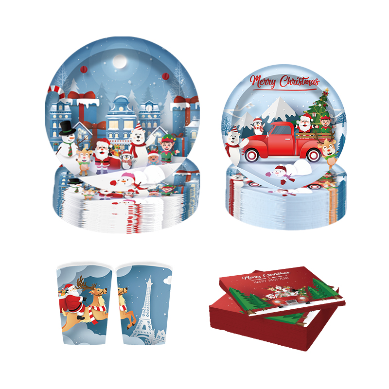 4pcs set for 8 guests