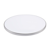 Lumière LED ronde moderne ultra-mince IP54 18W, étanche, décorative, pour salon, cuisine, plafond