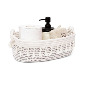 Panier à <span class=keywords><strong>linge</strong></span> tissé pliable en <span class=keywords><strong>corde</strong></span> <span class=keywords><strong>de</strong></span> coton OEM panier pliable <span class=keywords><strong>de</strong></span> forme mignonne pour <span class=keywords><strong>salle</strong></span> <span class=keywords><strong>de</strong></span> <span class=keywords><strong>bain</strong></span> Offre Spéciale panier à <span class=keywords><strong>linge</strong></span> en tissu - Product Image 2