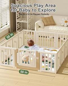 Tapete de Juego Súper Suave de 50x50 cm con Base Antideslizante Mejorada, Fácil de Limpiar, Lavable, para Bebés, Niños Pequeños y Recién Nacidos - Product Image 4