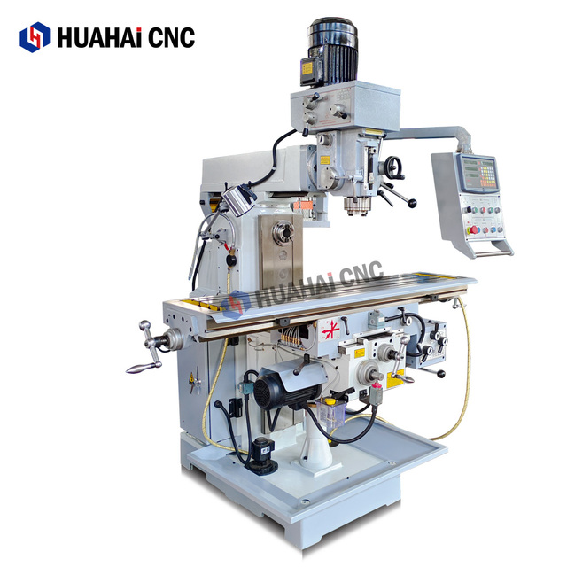 High-quality 3-axis DRO Vertical Drilling Milling Machine ZX6350ZA ISO40 Spindle Taper Medium Duty 50mm Max Drilling Capacity