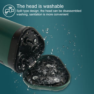 Rasoir portable professionnel pour homme DALING DL-9201 <span class=keywords><strong>SURKER</strong></span>, rechargeable par USB, rotatif, à 3 lames - Product Image 4