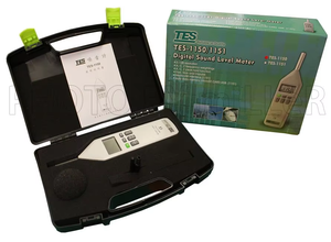 TES-1150/1151 Digital Noise <b>Meter</b> 30-130dB Sound Level <b>Meter</b> for Factory Humidity <b>Moisture</b> Measurement - Product Image 3