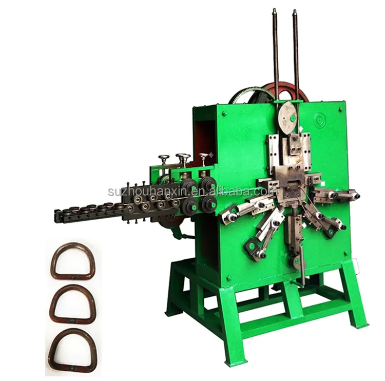 Máquina de fabricación de anillos cuadrados de acero inoxidable, fabricación de hebillas de alambre, China