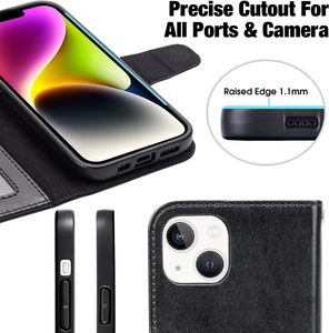 Funda Personalizada con Logotipo para iPhone 14 13 12 11 Pro Max, Funda Tipo Cartera de Cuero PU con Tapa Magnética y Ranuras para Tarjetas - Product Image 4