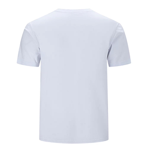 เสื้อยืดผู้ชายแขนสั้นคอกลมลำลองออกกำลังกายผ้าฝ้ายดูดซับความชื้น - Product Image 1