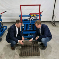 Machine à fabriquer des briques automatique de type 2-45, approuvée par les briqueteries, à Foshan