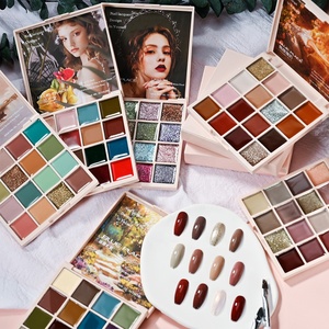 Palette de 16 couleurs de vernis à ongles en conserve solide, couverture complète, Portable, crème, populaire, solide, colle solide - Product Image 1