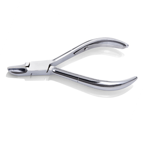 Cortador de cutículas de acero inoxidable con un solo resorte, cortador de cutículas de belleza, mango liso para todos, incluidos los bebés - Product Image 1