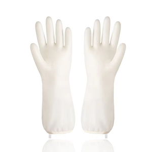 Guantes de Limpieza de Goma con Diseño de Sonrisa, Impermeables, para Lavar Platos, Guantes de Cocina para el Hogar - Product Image 6