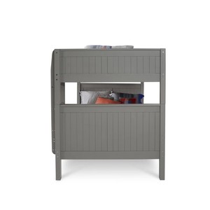 Letto a Castello per Bambini in Pino, Moderno e Semplice, Smontabile con Scala e Sponde di Sicurezza, Salvaspazio, per Commercio Estero Transfrontaliero, Vendita all'Ingrosso - Product Image 4