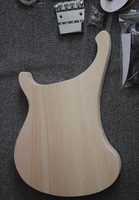 Kit Gitar Bass Elektrik Weifang Rebon 4 Senar Unfinished Ricken 4003 Dengan Binding Hitam