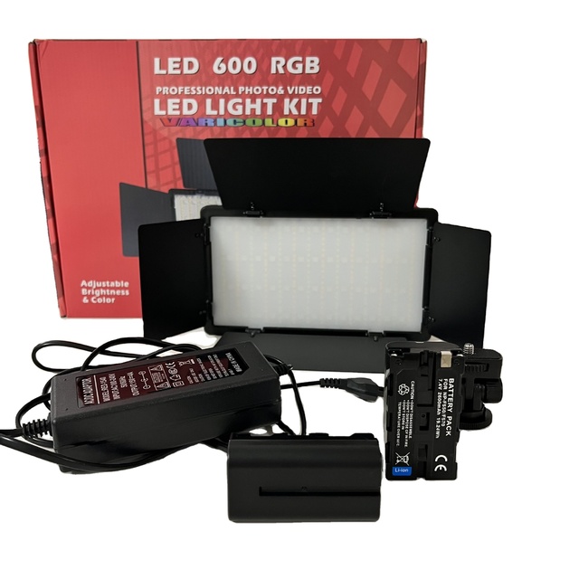 2024 New 50w Portable Video Recording Photography Panel Lamp Led800rgb Photo Studio Light for Game Live Video Lighting 40w