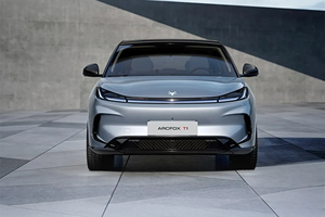 2025 ARCFOX T1 Pure Electric SUV Nuevo modelo Versión básica 95kW Coche chino con dirección izquierda EV Automóvil barato - Product Image 2