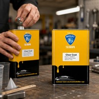 Vernis acrylique 2K liquide en spray à séchage ultra-rapide, haute brillance, résistant aux intempéries UV, pour réparation rapide de carrosserie automobile