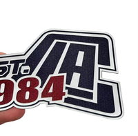 Badge en silicone 3D personnalisé sur mesure, patch en silicone thermocollant OEM ODM pour vêtements et maillots