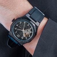 Montre automatique de luxe unisexe en acier inoxydable, étanche, design original de marque, pour couple, femme et homme