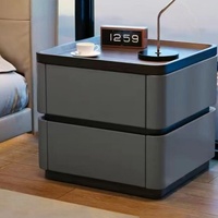 Armoire de sécurité moderne pour armes à feu avec serrure à empreinte digitale et compartiment caché pour chambre à coucher et mobilier domestique