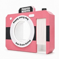 Stiker Kustom Pabrik Spesialisasi untuk Tampilan Produk Baru, Ide-ide Produk Baru, Photo Booth Pesta, Studio Photobooth Kawaii yang Dapat Dilepas