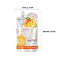 Sachets cosmétiques personnalisés pour voyage, mini-pochettes en aluminium pour échantillons de sérum, sérum pour le visage, crème BB, pochettes à bec verseur pour cosmétiques