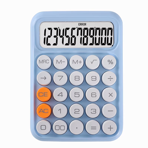 Bán sỉ cổ điển 12 chữ số nhựa điện tử máy tính cho Khuyến Mãi, kinh doanh, trường học, văn phòng công cụ văn phòng phẩm - Product Image 4