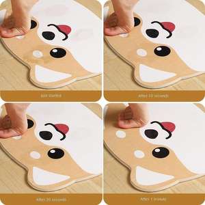 Tapis absorbant en boue de diatomée QLFashion <span class=keywords><strong>pour</strong></span> salle de bain, antidérapant et à séchage rapide, tapis de sol en diatomite <span class=keywords><strong>pour</strong></span> la <span class=keywords><strong>porte</strong></span> - Product Image 2