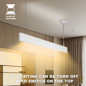 Lampada a Sospensione Ultra Sottile con Angolo di Fascio di 36 Gradi, Luce Lineare LED Colorata per Sale Banchetti e Reception - Product Image 6