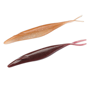 Leurre souple HOWELL Fork Tail, appât souple <span class=keywords><strong>de</strong></span> style américain pour eau salée et eau douce, pour le bar, le <span class=keywords><strong>poisson</strong></span> mandarin, le culter, le <span class=keywords><strong>poisson</strong></span> jaune - Product Image 3