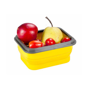 Food Storage <strong>Containers</strong> With Lids Silicone Collapsible BPA Free Lunch Box Airtight <strong>Vacuum</strong> <strong>Seal</strong> Freezer Microwavable - Product Image 1