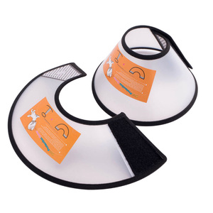 <span class=keywords><strong>Collar</strong></span> Isabelino para Mascotas, para Perros y Gatos, Anti-Lamido, Protector de Cabeza Suave con Diseño Sólido - Product Image 1