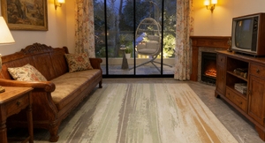 Tapis tissé Wilton de style moderne, fabriqué à la machine, motif abstrait haut de gamme, écologique, résistant aux taches, lavable pour la maison - Product Image 5