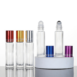 Tinh dầu hổ phách 5ml 10ml 15ml cuộn trên chai nước hoa nhỏ chai thủy tinh lăn với hộp - Product Image 1