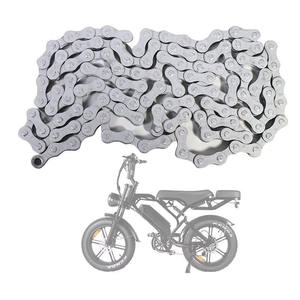 Cadena al por mayor para piezas de <span class=keywords><strong>repuesto</strong></span> Qm V20, reparación de bicicletas eléctricas, cadena de <span class=keywords><strong>bicicleta</strong></span> superligera, accesorios para bicicletas - Product Image 1