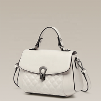 Sac à main en cuir pour dames le plus vendu de haute qualité sac à bandoulière de mode rétro pour dames sac à bandoulière en cuir à carreaux pour dames