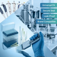 Embouts de pipette universels stériles à faible rétention 10 µl 200 µl 1000 µl en plastique PP de qualité médicale, fournitures de pipettage de laboratoire transparentes