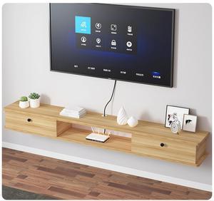 Meuble <span class=keywords><strong>TV</strong></span> mural suspendu, style moderne minimaliste, pour <span class=keywords><strong>petit</strong></span> appartement, salon, meuble <span class=keywords><strong>TV</strong></span> mural, support <span class=keywords><strong>TV</strong></span> mural, <span class=keywords><strong>banc</strong></span> <span class=keywords><strong>TV</strong></span> - Product Image 1