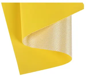 PVC coated mesh tarpaulin Medical Mattress Material Tarpaulin Anti Bacterial Bed Cover 1000*1000 20*20 610gsm