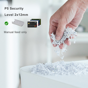 400 tờ Máy hủy giấy 50 lít tự động không ngừng P5 cấp 2*12mm thích hợp để nghiền giấy thải văn phòng bệnh viện - Product Image 4