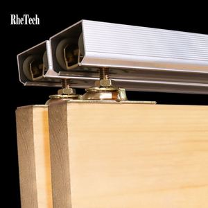 WEKIS Meilleures ventes : Quincaillerie pour portes coulissantes dissimulées, rail pour porte coulissante intérieure, kits de cadre de porte escamotable moderne, acier pour cuisine - Product Image 6