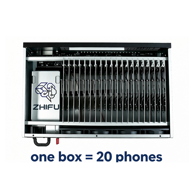 Phone Farm Box - 20'den Fazla Android Cihaz için Birleşik Kontrol
