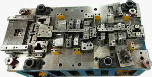 مخصص الصفائح المعدنية المنتج الفولاذ قطع مختومة من الصلب تلفيق مصنع ختم يموت التقدمية العفن - Product Image 3