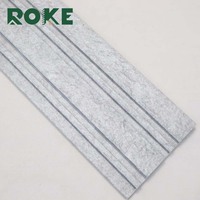 ROKE Panel Dinding PS Modern Fleksibel Kustom Tahan Air Isolasi Panas Dekoratif Mudah Dipasang untuk Interior