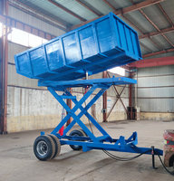 Palm Dump Trailer Fruit Lift Loader Transport Palm Trailer