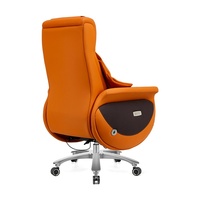 Fauteuil de Direction Électrique de Luxe Personnalisé en Cuir Véritable, Inclinable, Réglable en Hauteur, Confortable pour Longues Séances, Anti-Fatigue, Rotatif