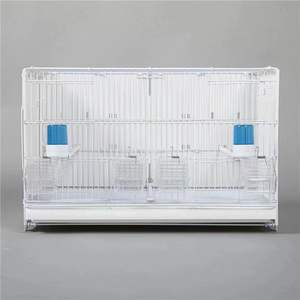 Jaula para Pájaros Apilable de Alta Calidad 2024, Jaula para <span class=keywords><strong>Periquitos</strong></span> y Loros Pequeños con Bandeja Extraíble - Product Image 2