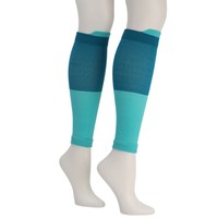 Chaussettes de compression sportives transfrontalières pour hommes, pour basketball, marathon, course à pied, manchons de compression multicolores pour mollets, par le fabricant