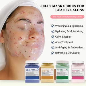 Mascarilla en Polvo de Péptidos GHK-Cu PDRN de Marca Privada OEM, 32 Sabores, 650g, Mascarilla Peel-Off Hidratante con Rosa, NAD y Árbol de Té, para Piel Grasa, SPA, Venta al por Mayor ODM - Product Image 6