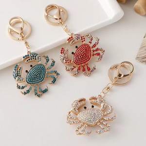 4 Porte-clés de voiture mignons et créatifs en forme de <span class=keywords><strong>petite</strong></span> tortue, pendentifs pour sac à main pour femmes, breloques animaux, accessoires plaqués or, designs variés - Product Image 6